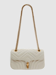 Smting | Quilted Chain Flap Bag