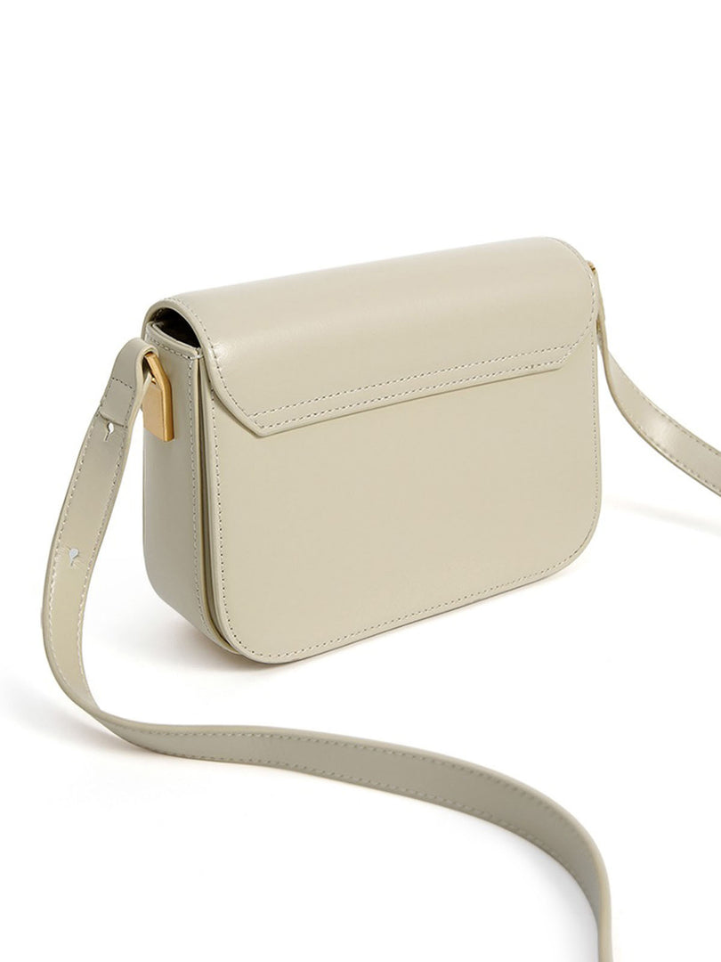 Smting | leather mini flap bag