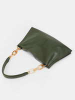 Load image into Gallery viewer, Smting | soft leather chain hobo bag
