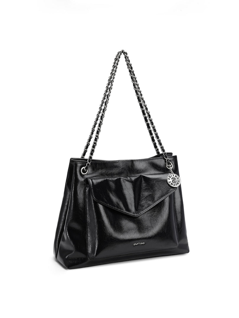 Smting | drawstring chain tote bag