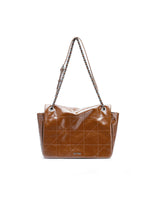 Load image into Gallery viewer, Smting | quilted golden chain bag
