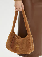 Load image into Gallery viewer, Smting | fluffy hobo bag
