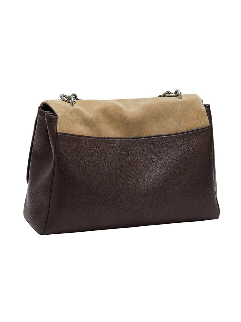 Smting | leather medium flap bag