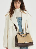 Load image into Gallery viewer, Smting | leather medium flap bag
