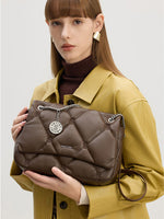 Load image into Gallery viewer, Smting | Medium Quilted Chain Flap Bag
