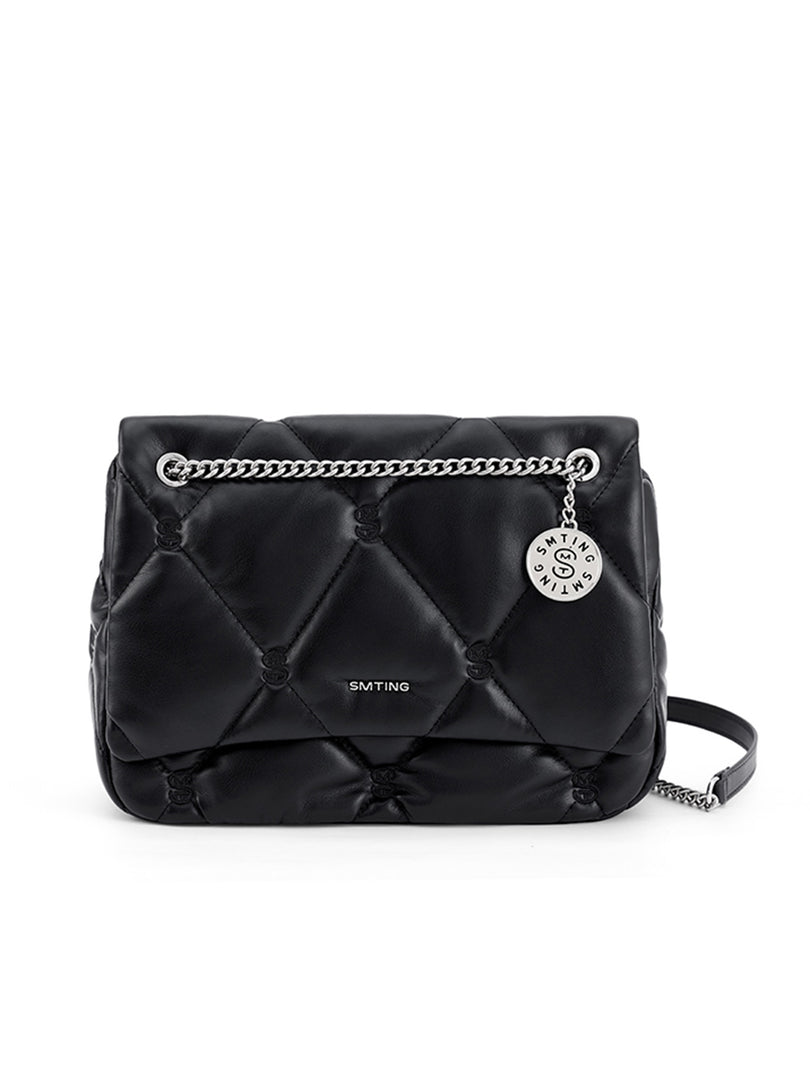 Smting | Medium Quilted Chain Flap Bag