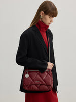 Load image into Gallery viewer, Smting | Medium Quilted Chain Flap Bag
