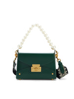 Load image into Gallery viewer, Smting | Pearl Chain Box Bag with Time Lock
