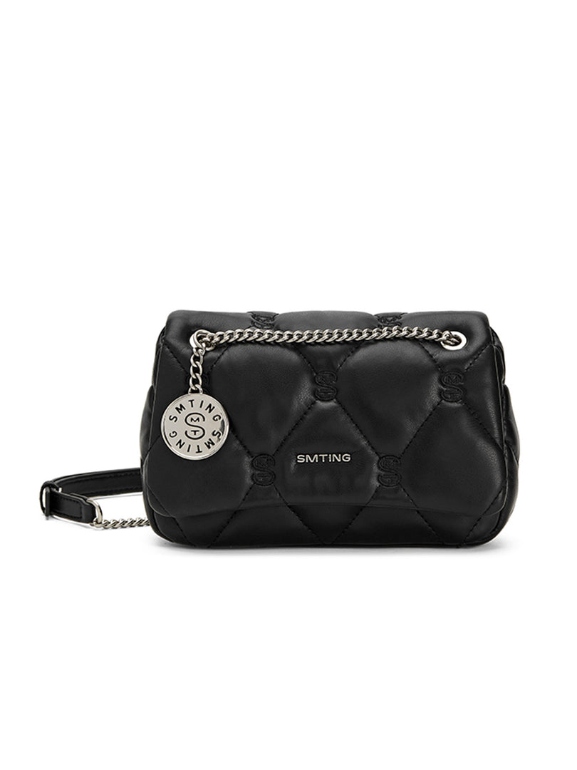 Smting | Quilted Chain Flap Bag