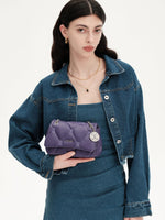 Load image into Gallery viewer, Smting | Quilted Chain Flap Bag
