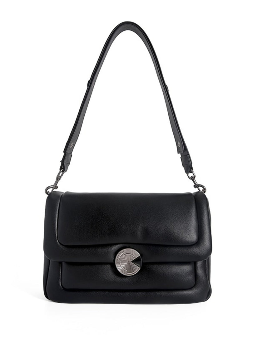 Smting | leather mini flap bag