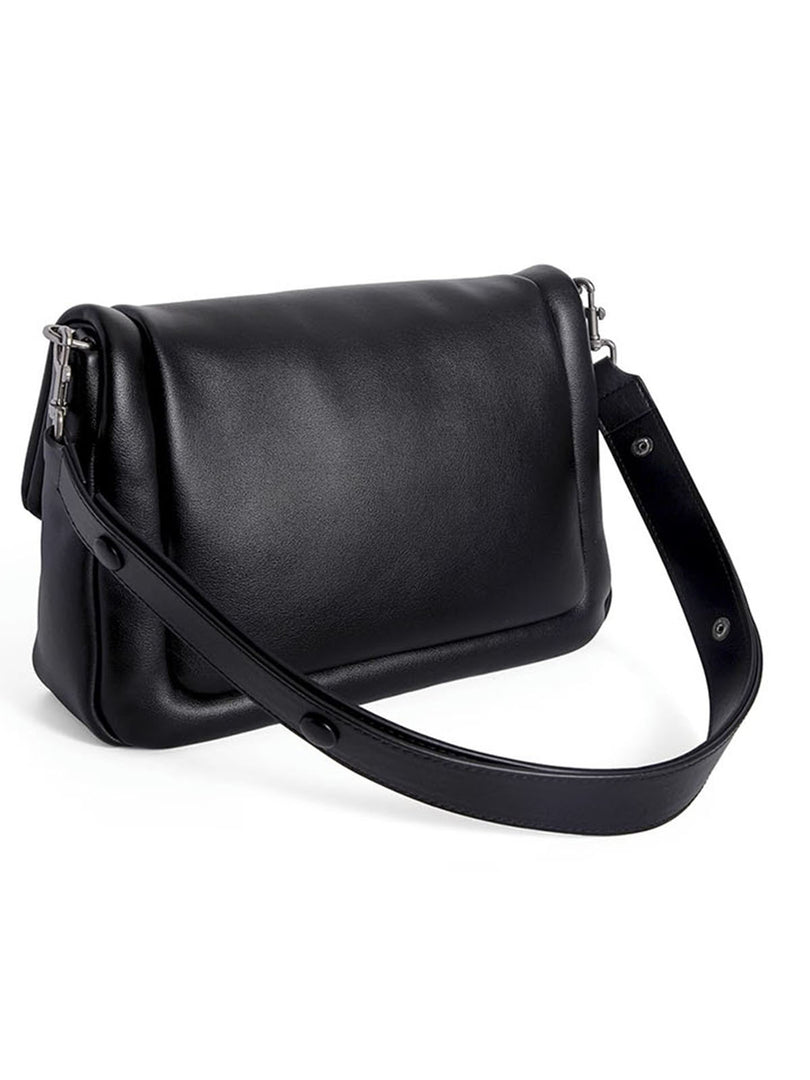 Smting | leather mini flap bag