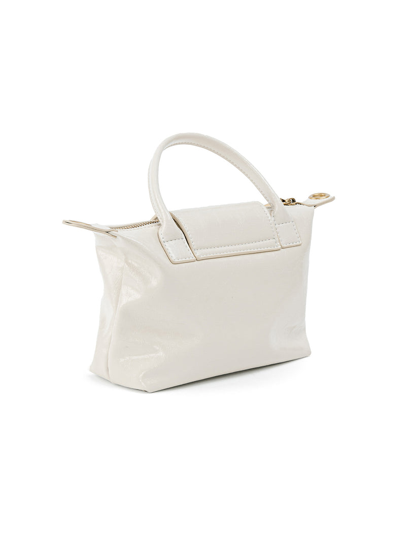 Smting | Zippered Small Tote Bag with Sunflower Lock