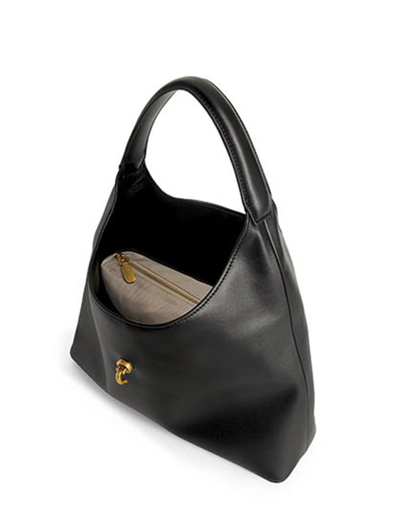 Smting | Large Leather Hobo Bag with our Hulu Lock