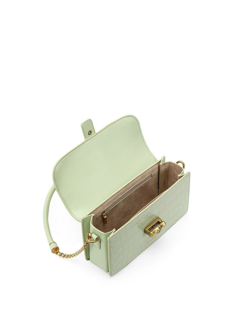 Smting | crocodile flag bag with Bamboo Joint Lock