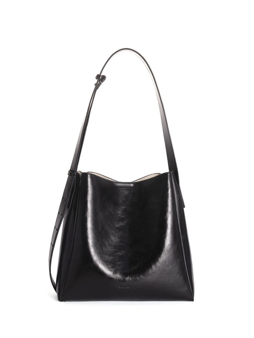 Smting | leather bucket bag